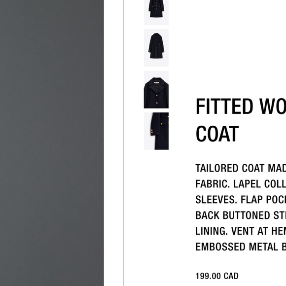 Wool coat - Picture 2 of 5